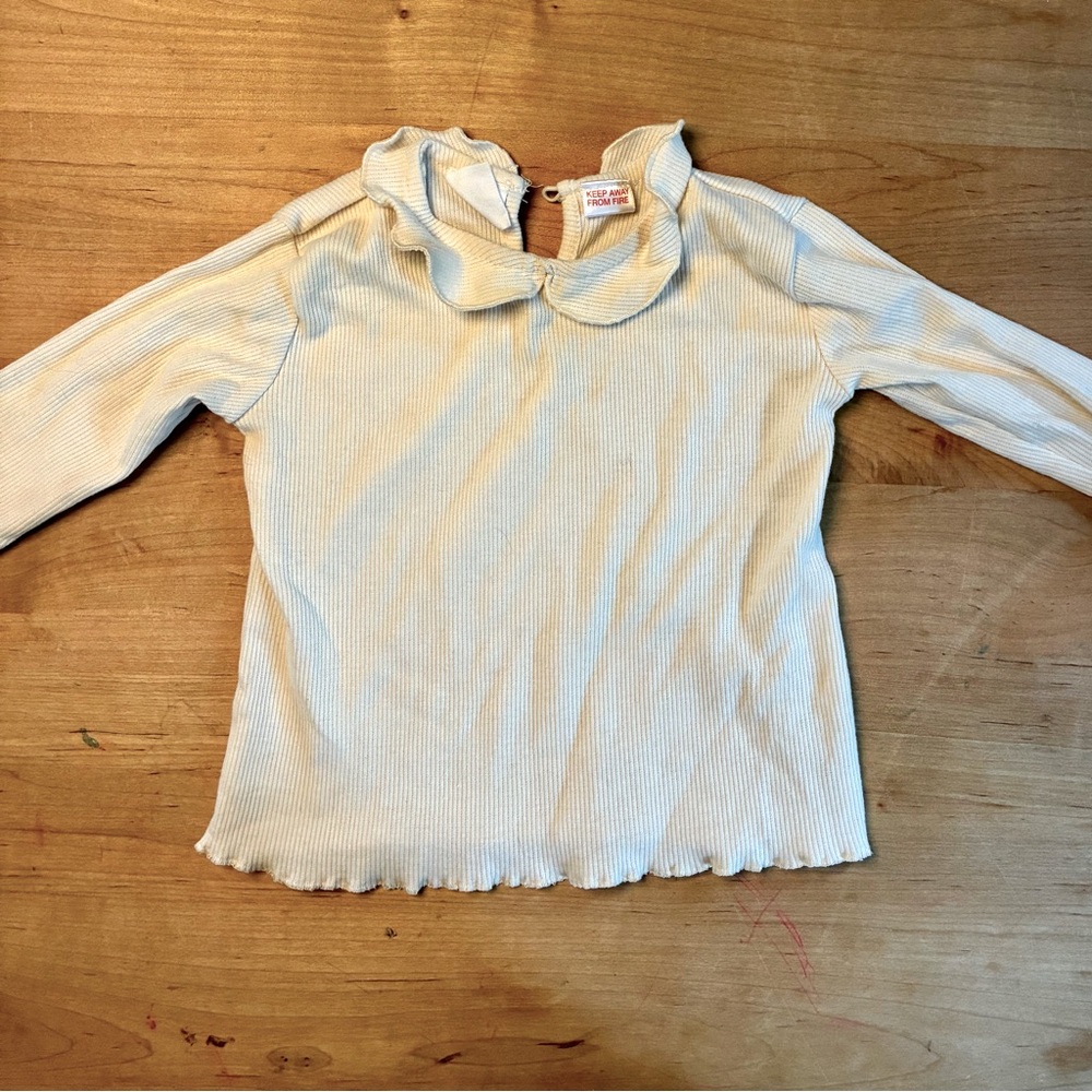 Zara Peter Pan collar shirt